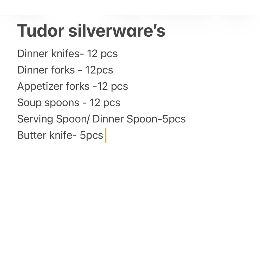 VTG 1941 Tudor Fantasy Silverware Set 58pc Service for 12 Floral Silverplate